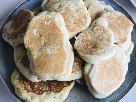 クランペットパンケーキ★夫が作るイギリス菓子